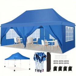 Carpa plegable 6x3 frontal...